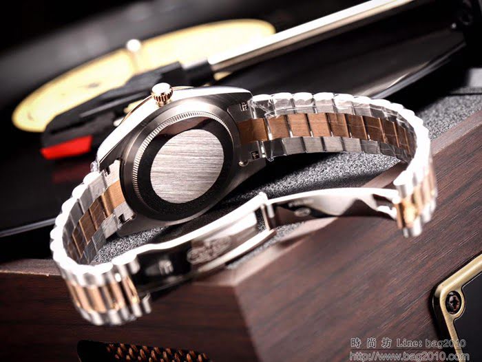 ROLEX勞力士 男士腕表 經典熱賣 高雅品位 全自動機械機芯 真皮錶帶 百搭款手錶  wssb4750